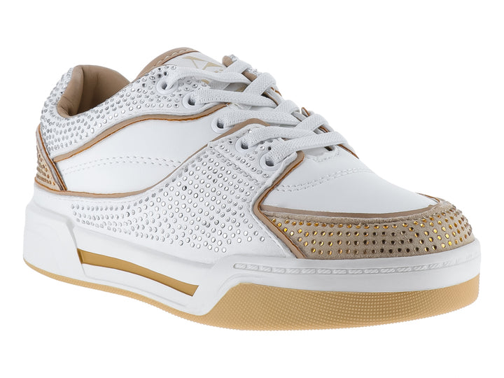 Tenis ATOK Blanco y Beige para Nina
