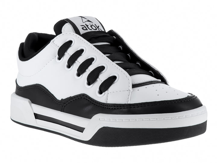 Tenis ATOK Blanco y Negro para Nino