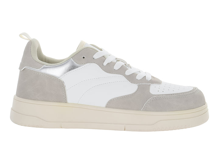 Tenis ATOK Gris y Blanco para Mujer