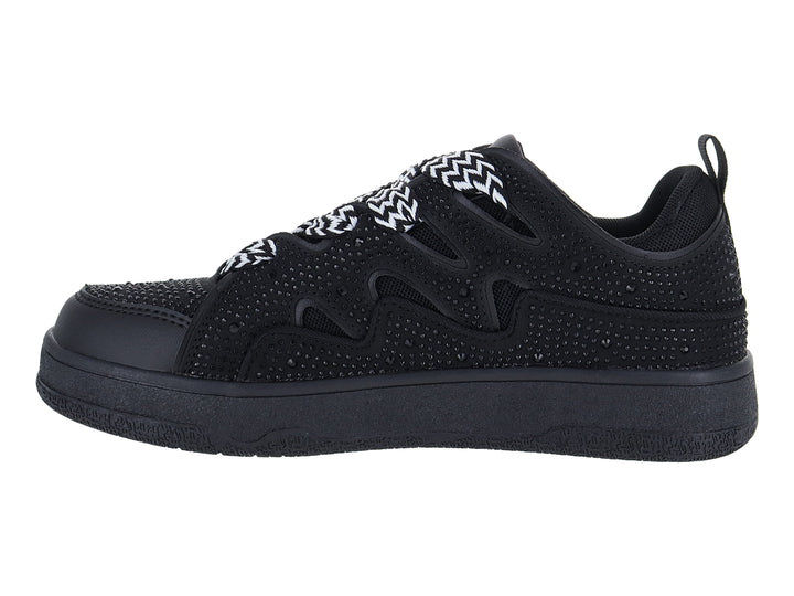 Tenis ATOK Negros con Brillos para Mujer