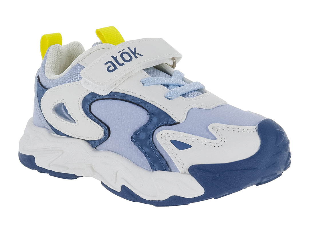 Tenis Deportivos ATOK Azul Claro y Navy para Niño