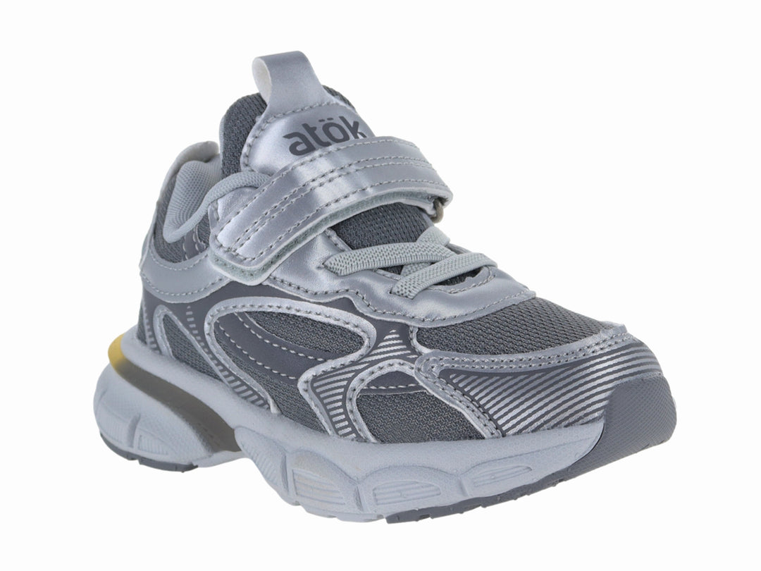 Tenis ATOK Gris para Nino