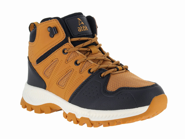 Botas ATOK Color Miel y Negro para Nino