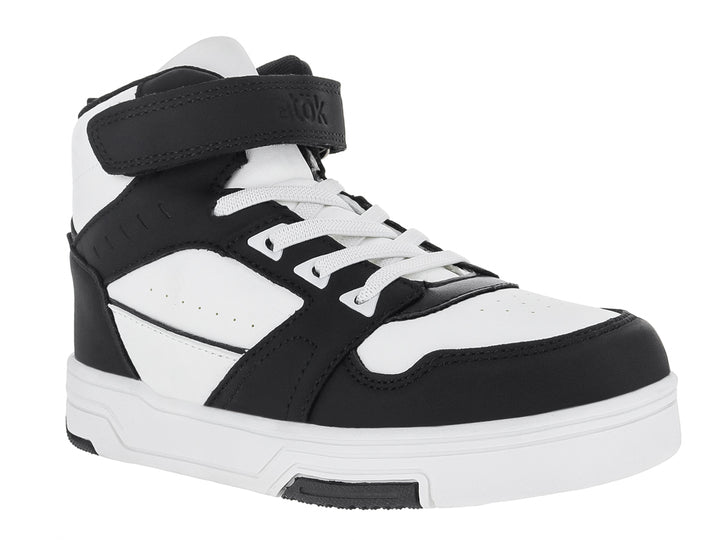 Tenis ATOK Negro con Blanco para Niño