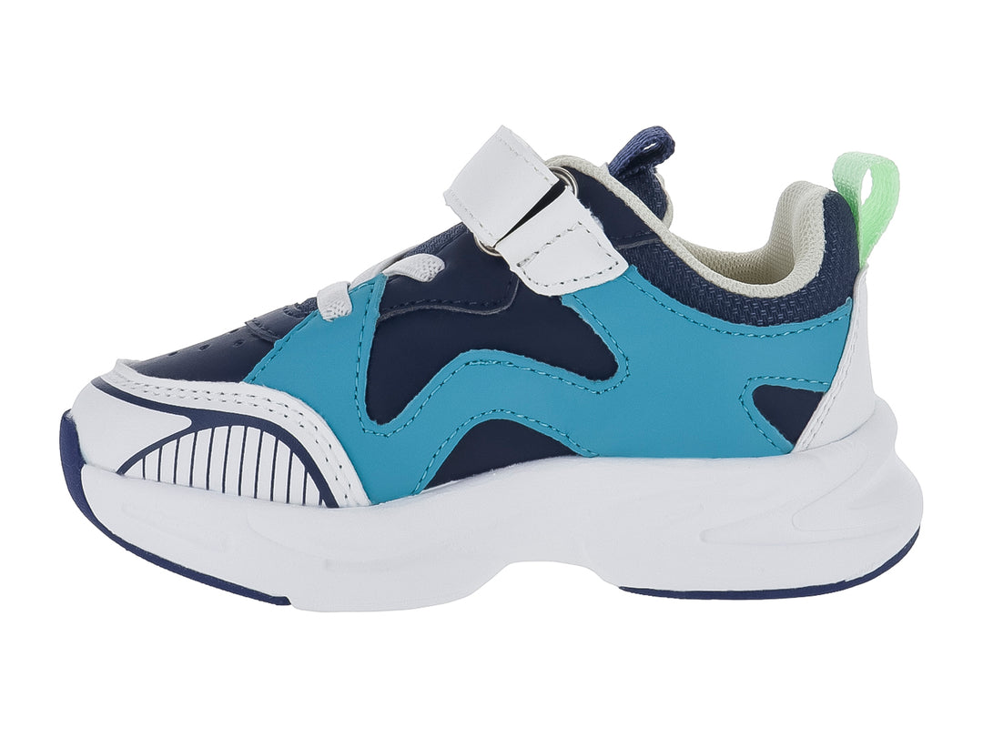 Tenis ATOK Gris Oscuro y Verde para Niño