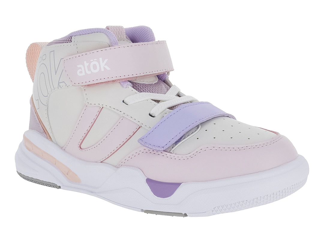 Tenis ATOK Blanco y Rosa para Niña