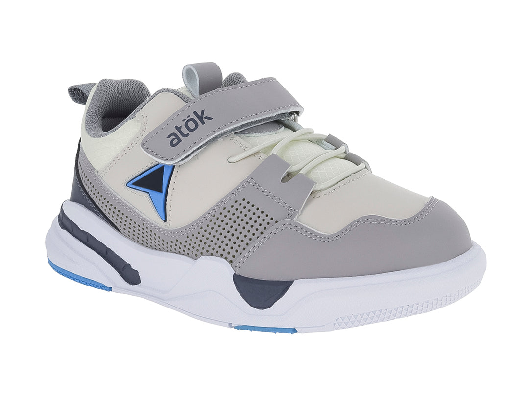 Tenis ATOK Beige y Gris para Nino