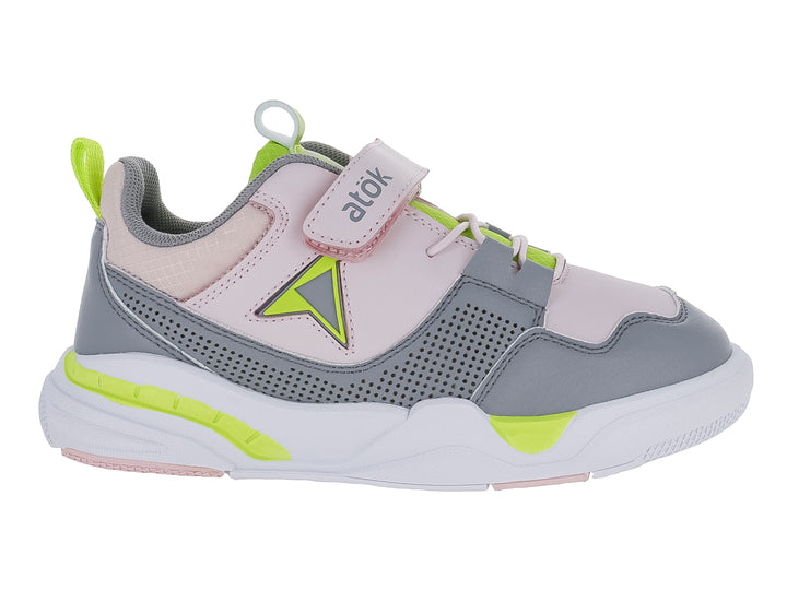 Tenis ATOK Rosa y Gris para Niña