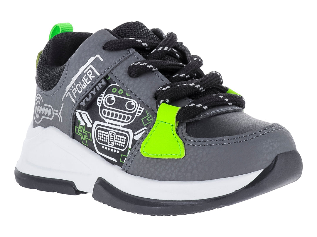 YUYIN Tenis Gris para Niño
