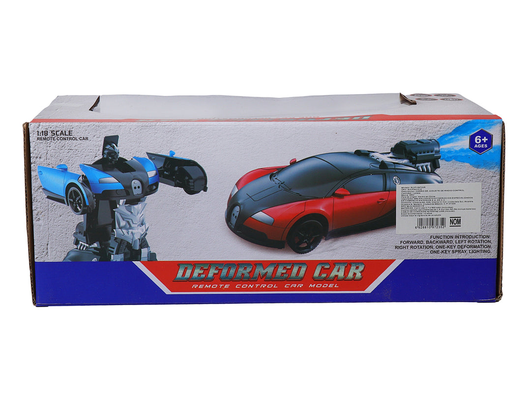 Carro Transformable a Control Remoto Kelder Toys Varios para Nino