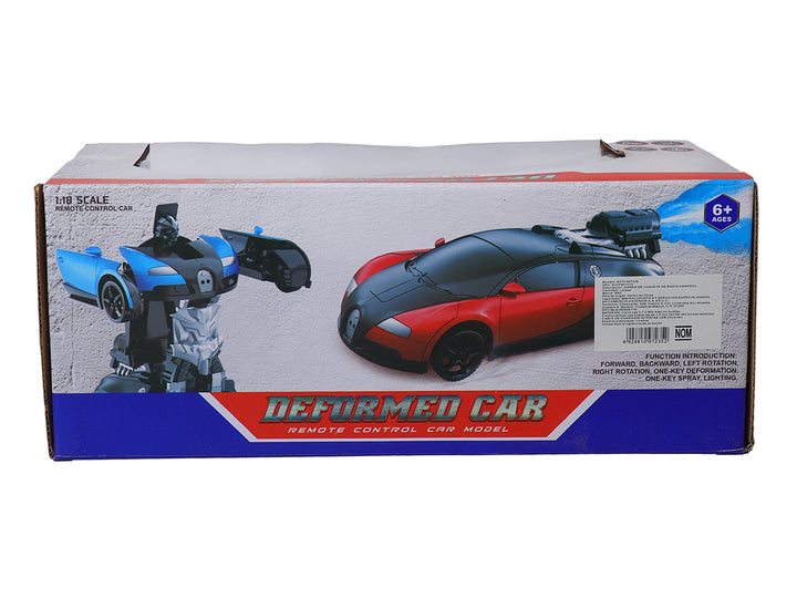 Carro Transformable a Control Remoto Kelder Toys Varios para Nino