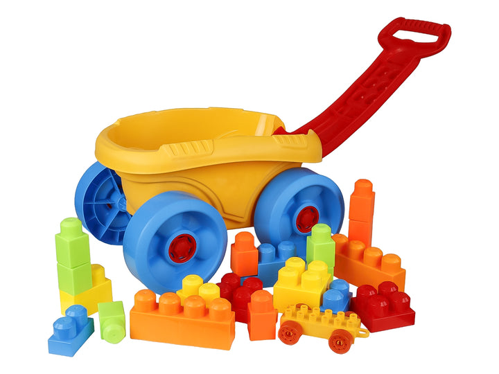 Carro de Block Kelder Toys Amarillo para Nino