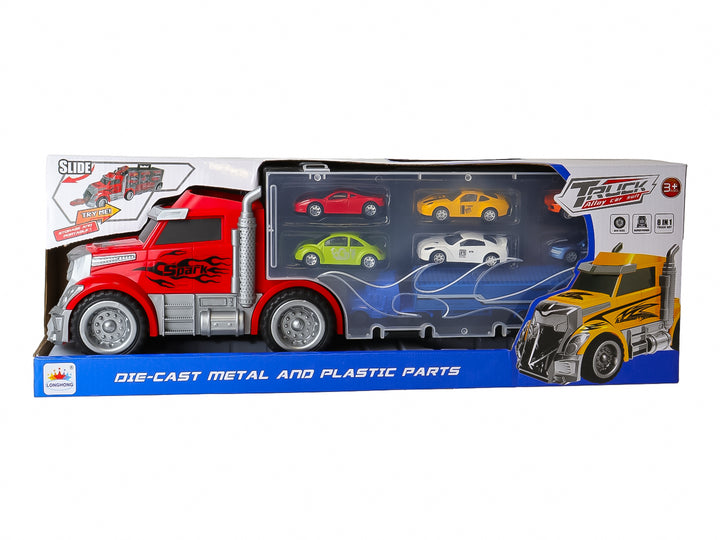 Camión Transportador de Carros Kelder Toys Multicolor para Niño