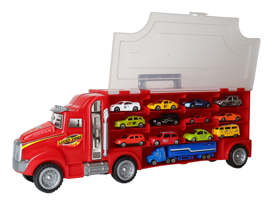 Camión Transportador de Carros Kelder Toys Multicolor para Nino