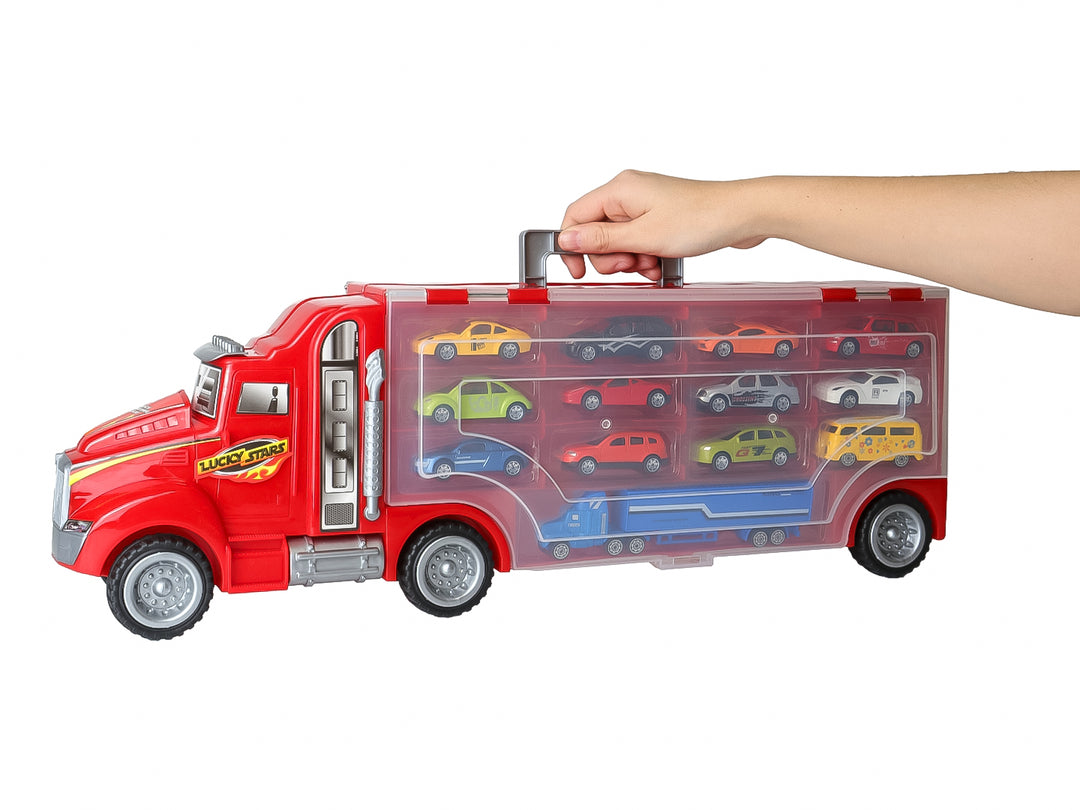Camión Transportador de Carros Kelder Toys Multicolor para Nino
