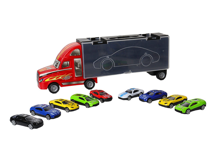 Camión Transportador de Carros Kelder Toys Multicolor para Nino