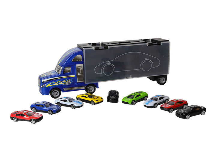 Camión Transportador de Carros Kelder Toys Multicolor para Nino