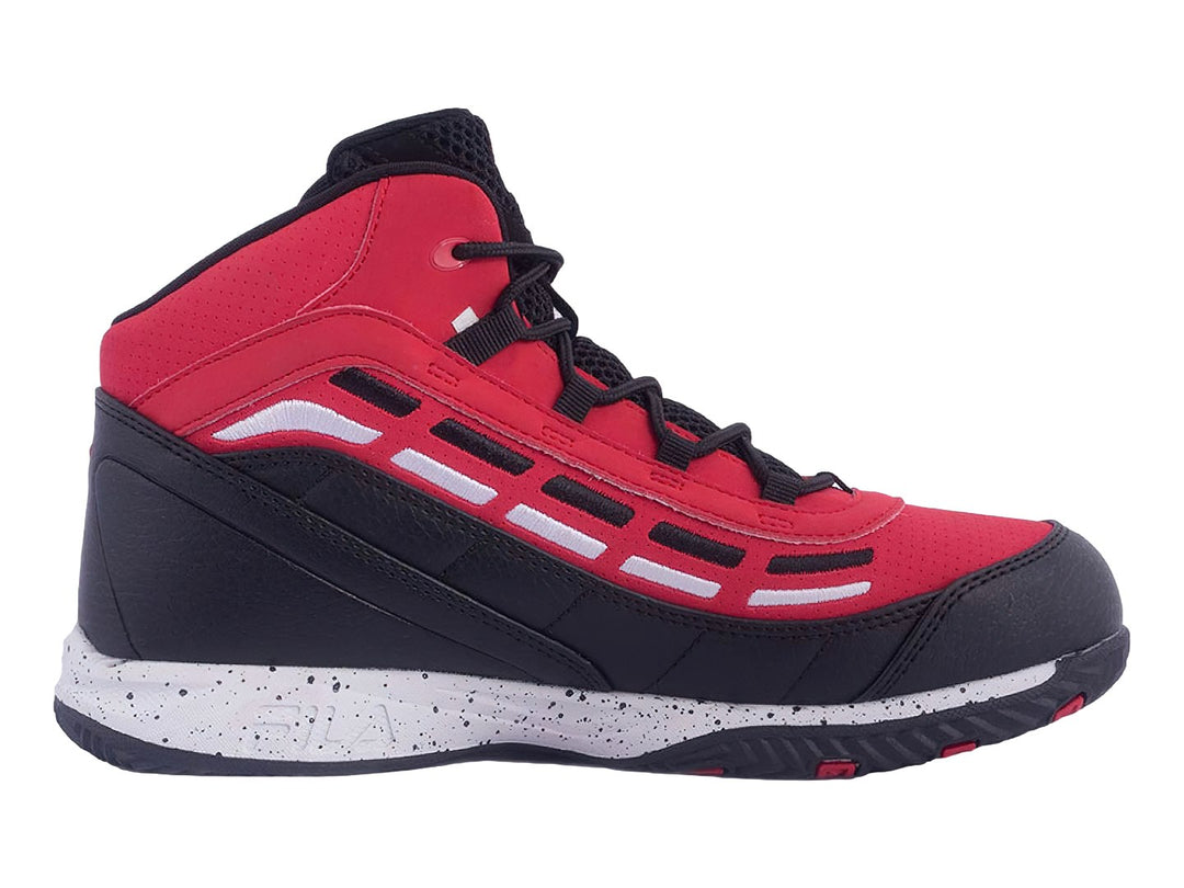 Tenis FILA Spitfire Rojo, Negro y Blanco para Nino