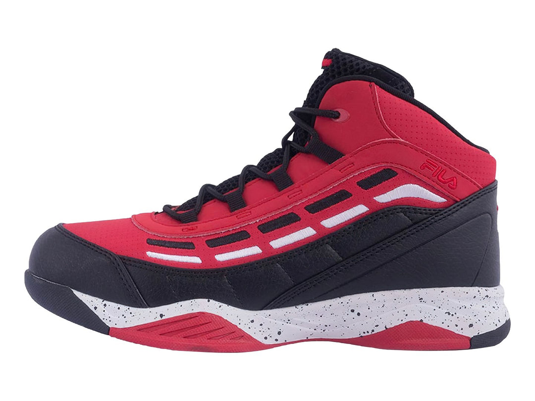 Tenis FILA Spitfire Rojo, Negro y Blanco para Nino