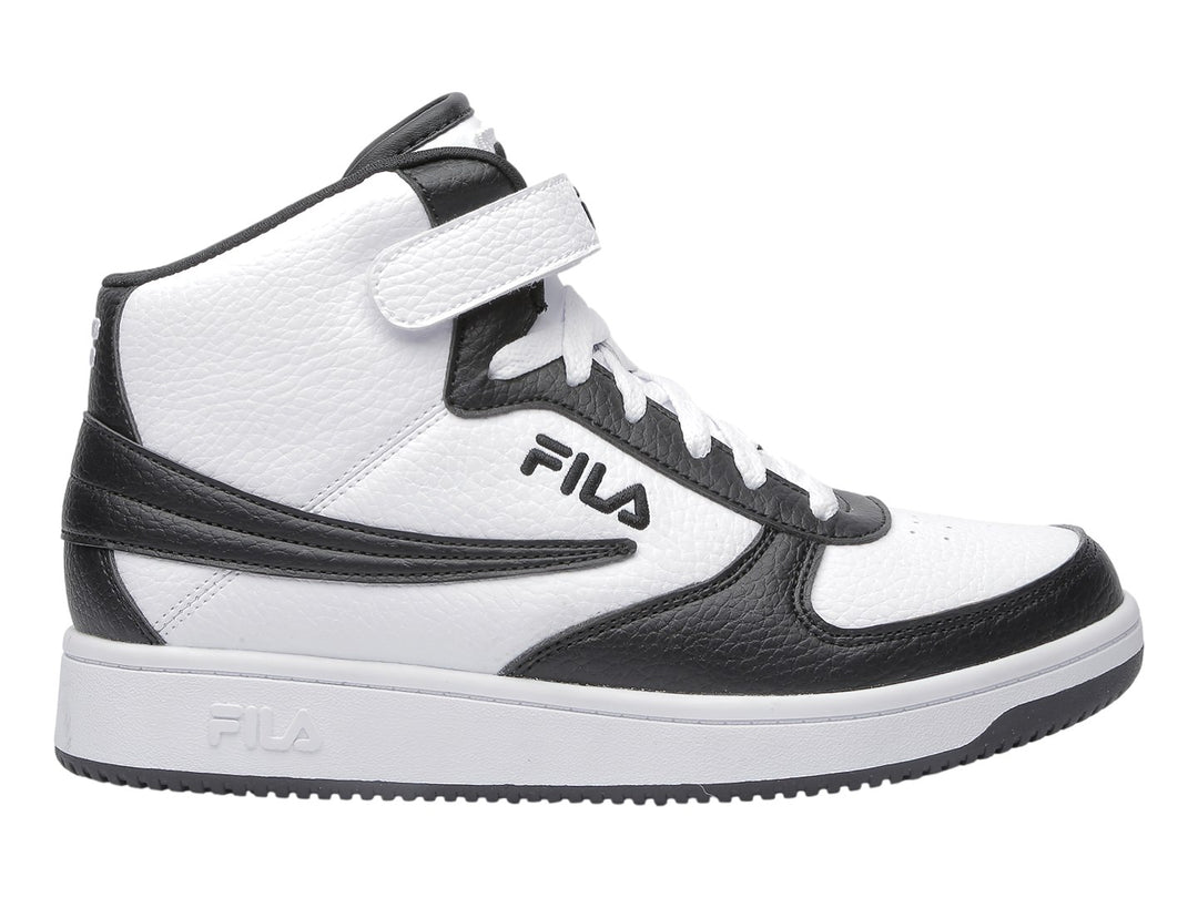 Tenis Fila A-High Blanco y Negro para Mujer