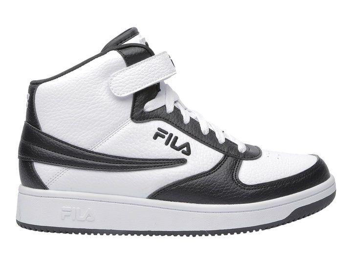 Tenis Fila A-High Blanco y Negro para Mujer