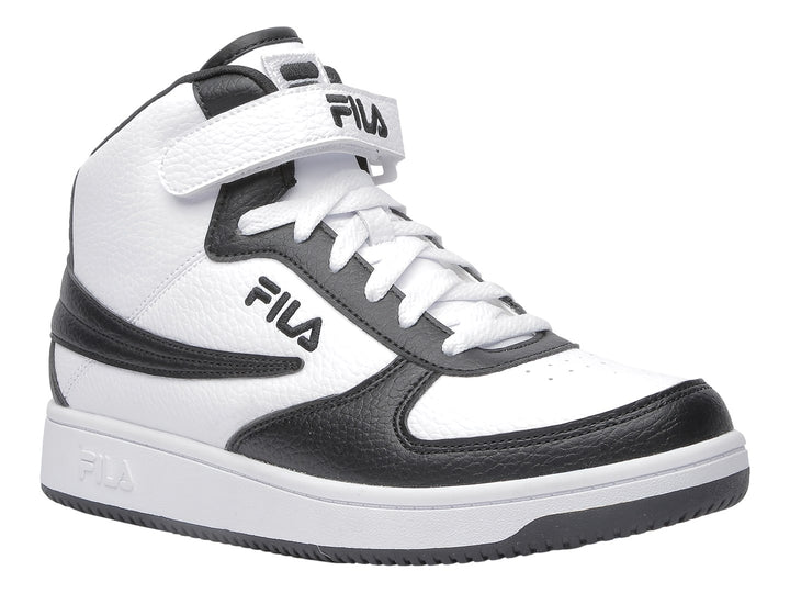 Tenis Fila A-High Blanco y Negro para Mujer