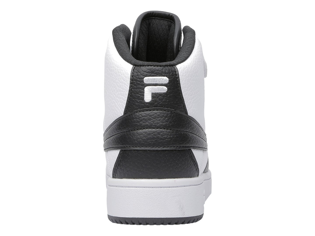 Tenis Fila A-High Blanco y Negro para Mujer