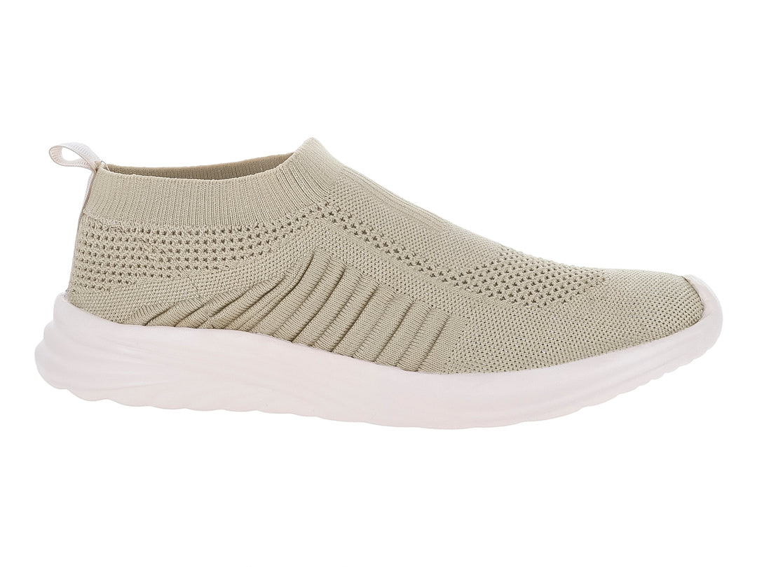 Tenis Nomadas Casual Textil Beige para Mujer