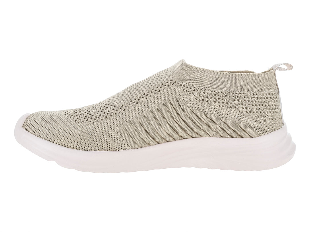Tenis Nomadas Casual Textil Beige para Mujer