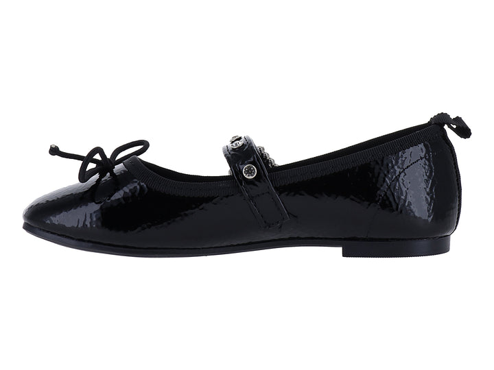 Zapatos Planos 4EVER de Charol Negro para Niña
