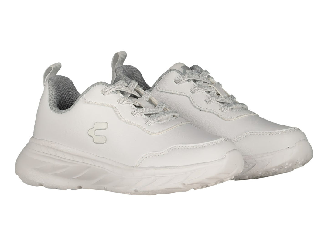 Tenis Charly Blanco y Gris para Niño