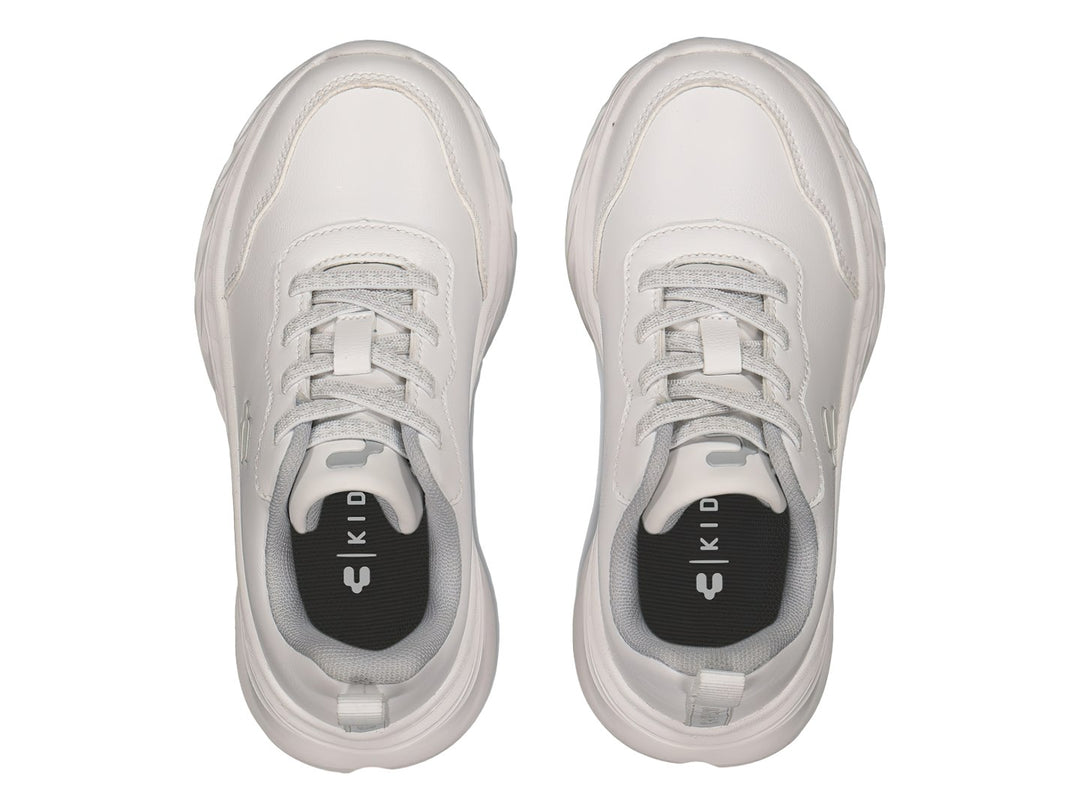 Tenis Charly Blanco y Gris para Niño