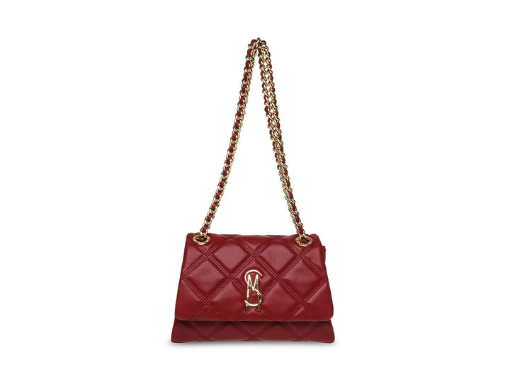 Bolsa de Hombro Steve Madden Bvoltu Crimson para Mujer