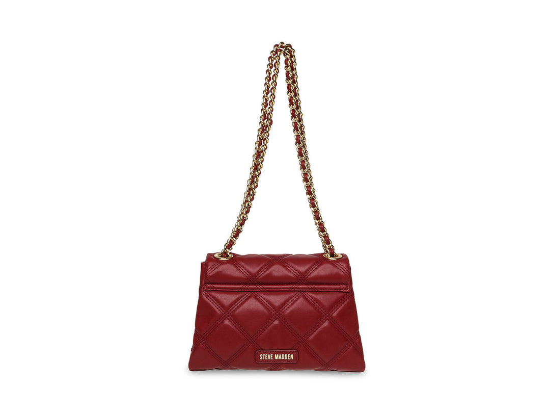 Bolsa de Hombro Steve Madden Bvoltu Crimson para Mujer