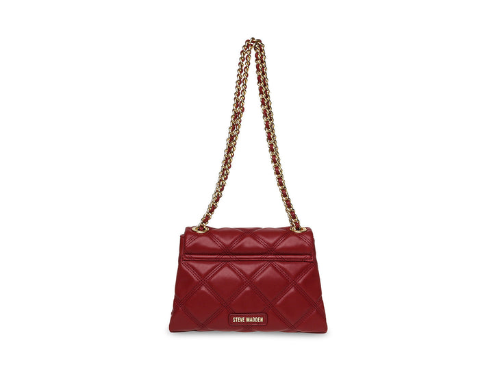 Bolsa de Hombro Steve Madden Bvoltu Crimson para Mujer