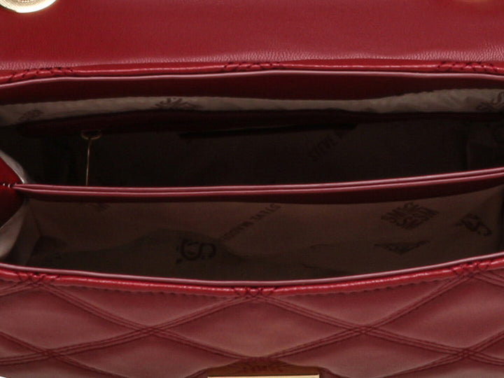 Bolsa de Hombro Steve Madden Bvoltu Crimson para Mujer