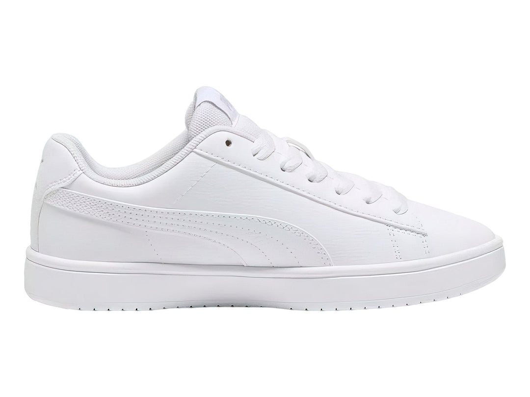 Tenis Puma Rickie Classic Jr color blanco total para Niño.