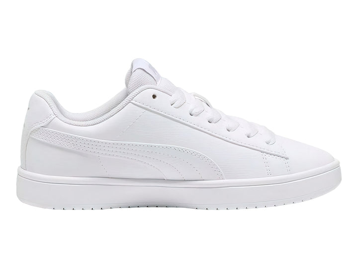 Tenis Puma Rickie Classic Jr color blanco total para Niño.