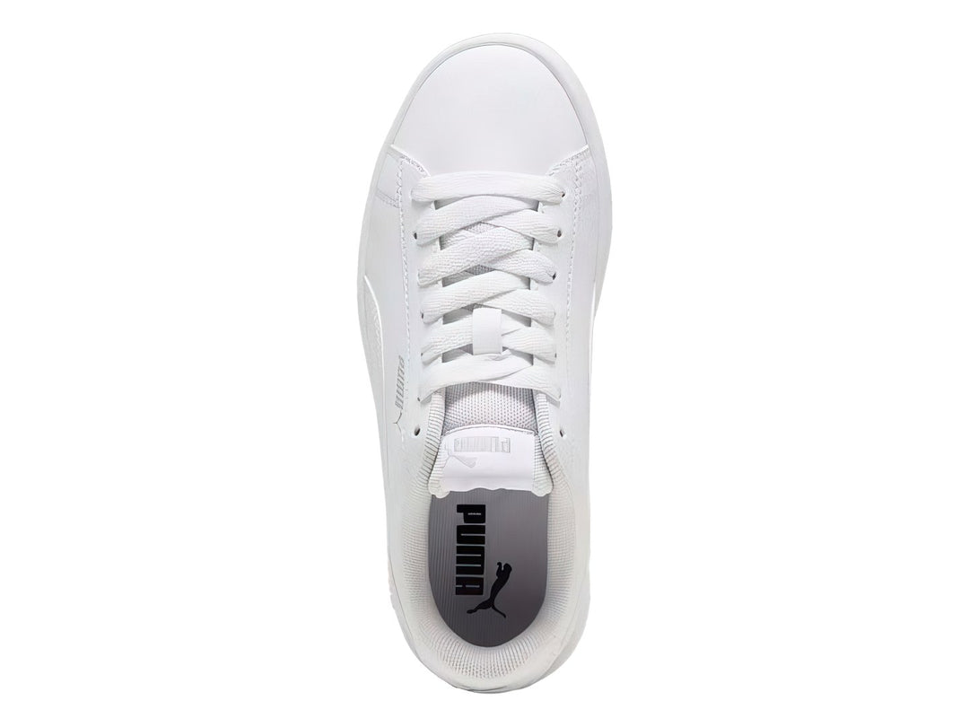 Tenis Puma Rickie Classic Jr color blanco total para Niño.
