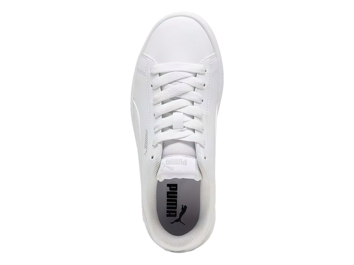 Tenis Puma Rickie Classic Jr color blanco total para Niño.
