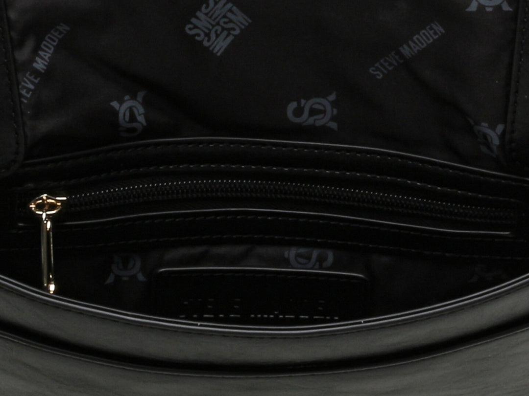 Bolsa de Hombro Steve Madden Binding Negro para Mujer
