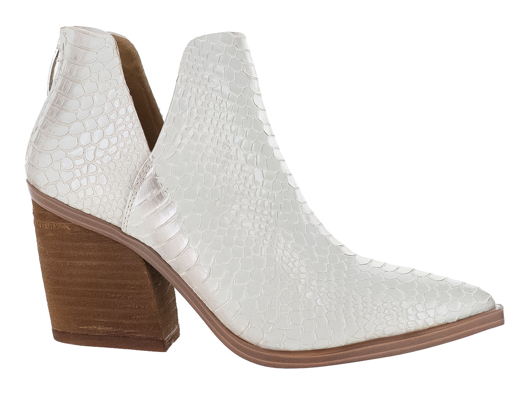 Botines Steve Madden Alyse Bone Croco para Mujer