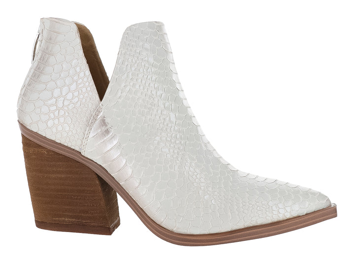 Botines Steve Madden Alyse Bone Croco para Mujer