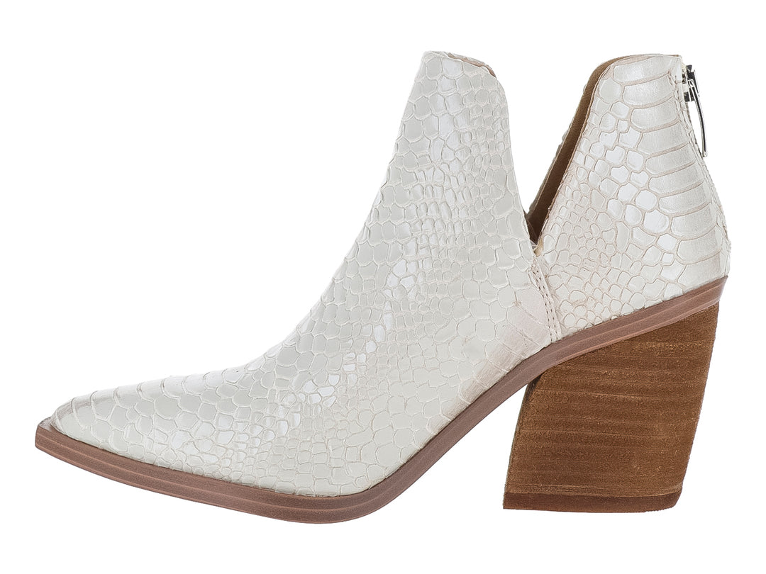 Botines Steve Madden Alyse Bone Croco para Mujer
