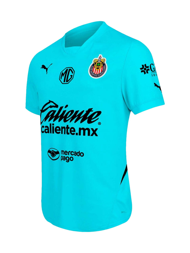 Playera Puma Chivas Portero Color Team Aqua para Hombre