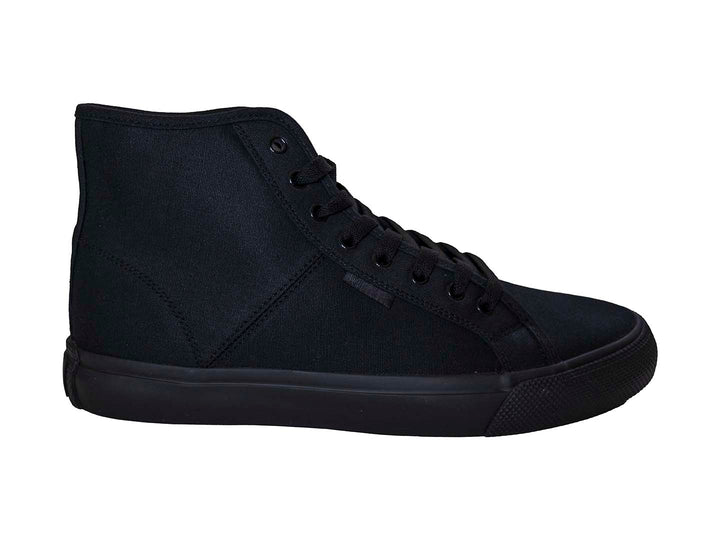 Tenis DC Shoes modelo Adys de bota en color negro con agujetas.