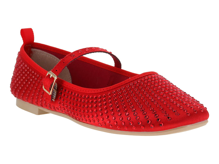Zapatillas Luna Rosa Rojas para Mujer