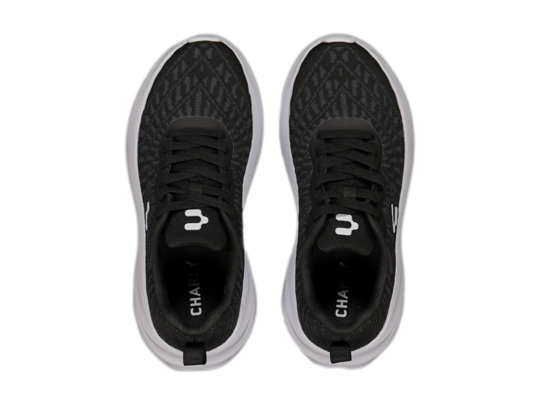 Tenis Charly Negro Blanco para Mujer
