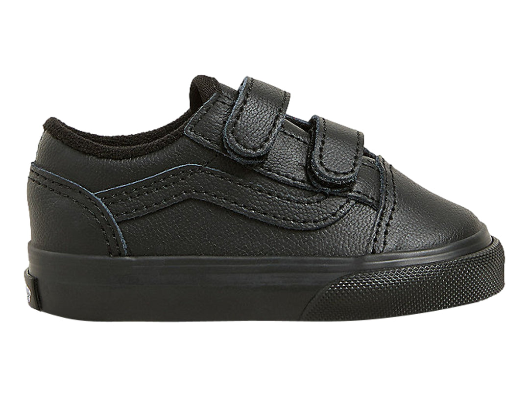 Tenis Vans Old Skool V Negros para Niño