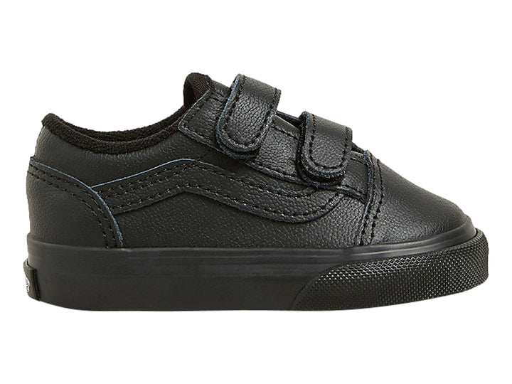 Tenis Vans Old Skool V Negros para Niño
